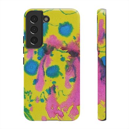 Color splashed premium-quality phone cases