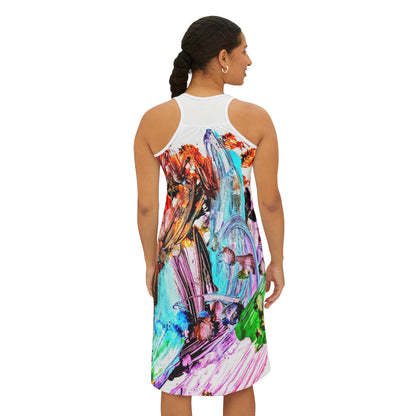 Art-splashed Women's Racerback Dress