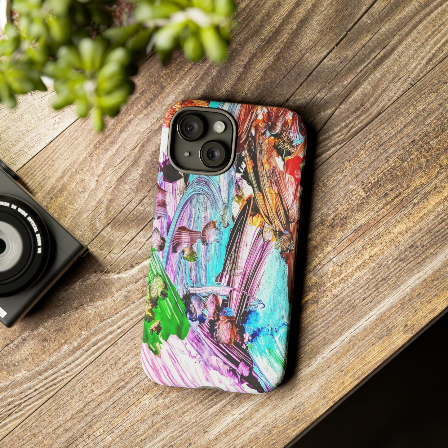 Art-splashed premium-quality protective phone cases