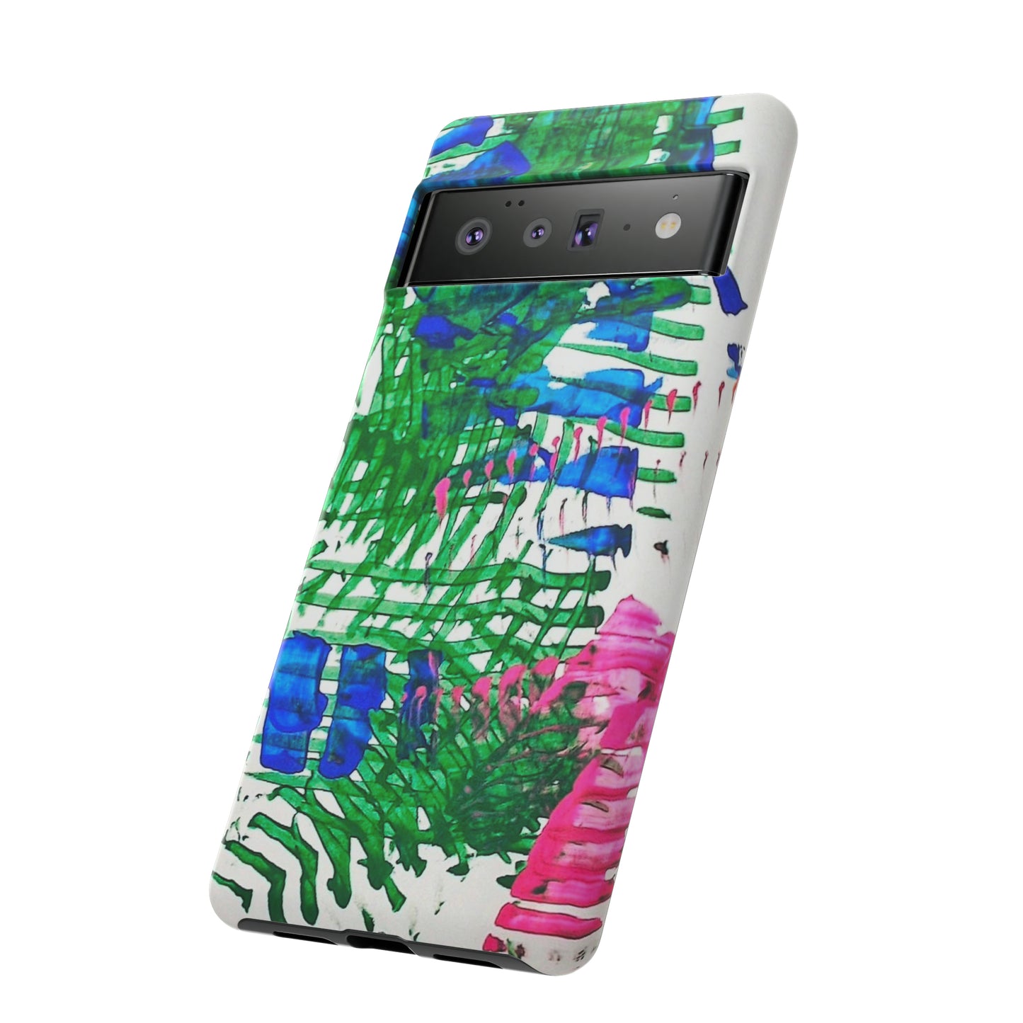 Nature-inspired painted premium-quality protective phone cases