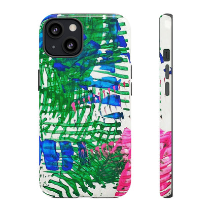 Nature-inspired painted premium-quality protective phone cases