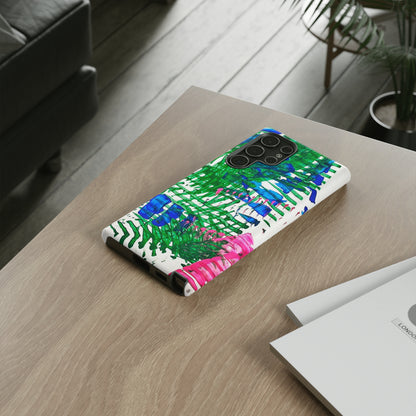 Nature-inspired painted premium-quality protective phone cases