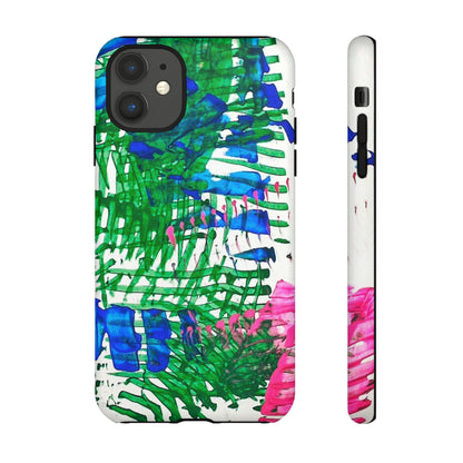 Nature-inspired painted premium-quality protective phone cases