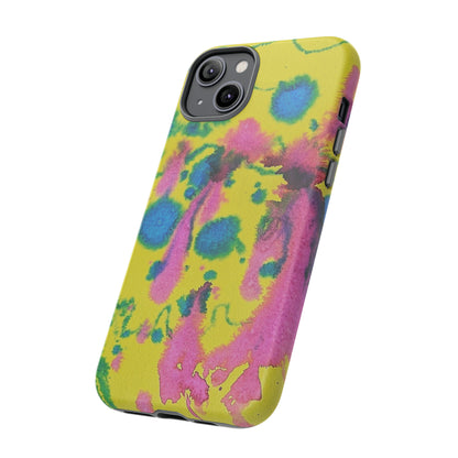 Color splashed premium-quality phone cases