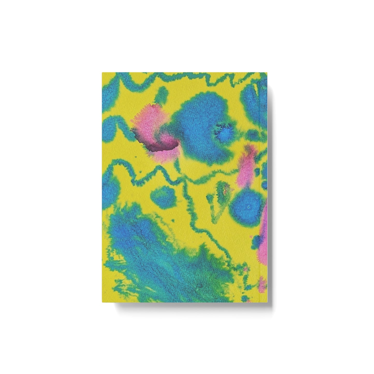 Color Splashed Hard Backed Journal