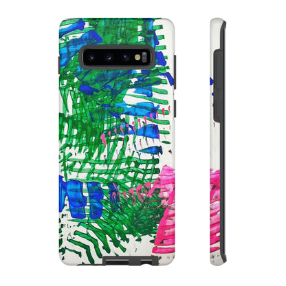 Nature-inspired painted premium-quality protective phone cases