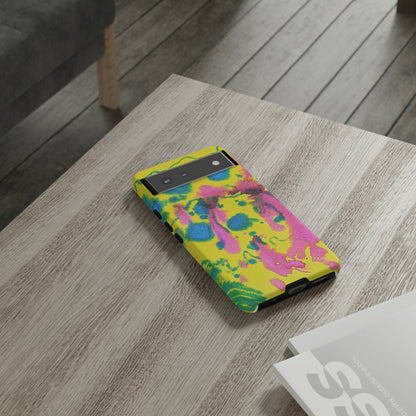 Color splashed premium-quality phone cases