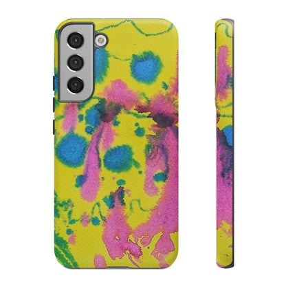 Color splashed premium-quality phone cases