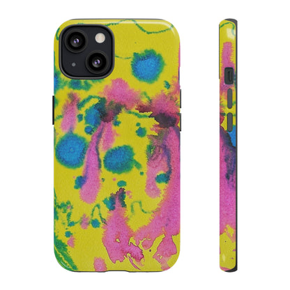 Color splashed premium-quality phone cases