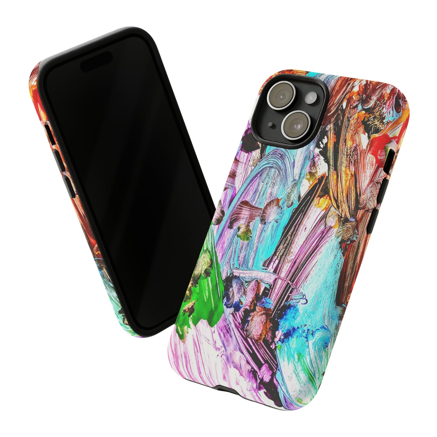 Art-splashed premium-quality protective phone cases