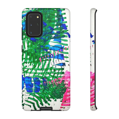 Nature-inspired painted premium-quality protective phone cases