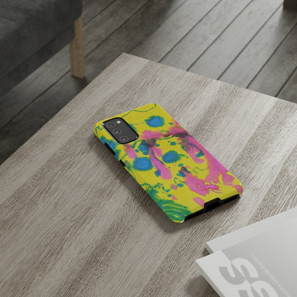 Color splashed premium-quality phone cases