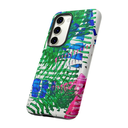 Nature-inspired painted premium-quality protective phone cases