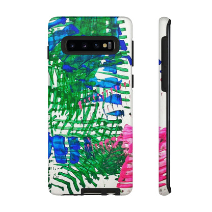 Nature-inspired painted premium-quality protective phone cases