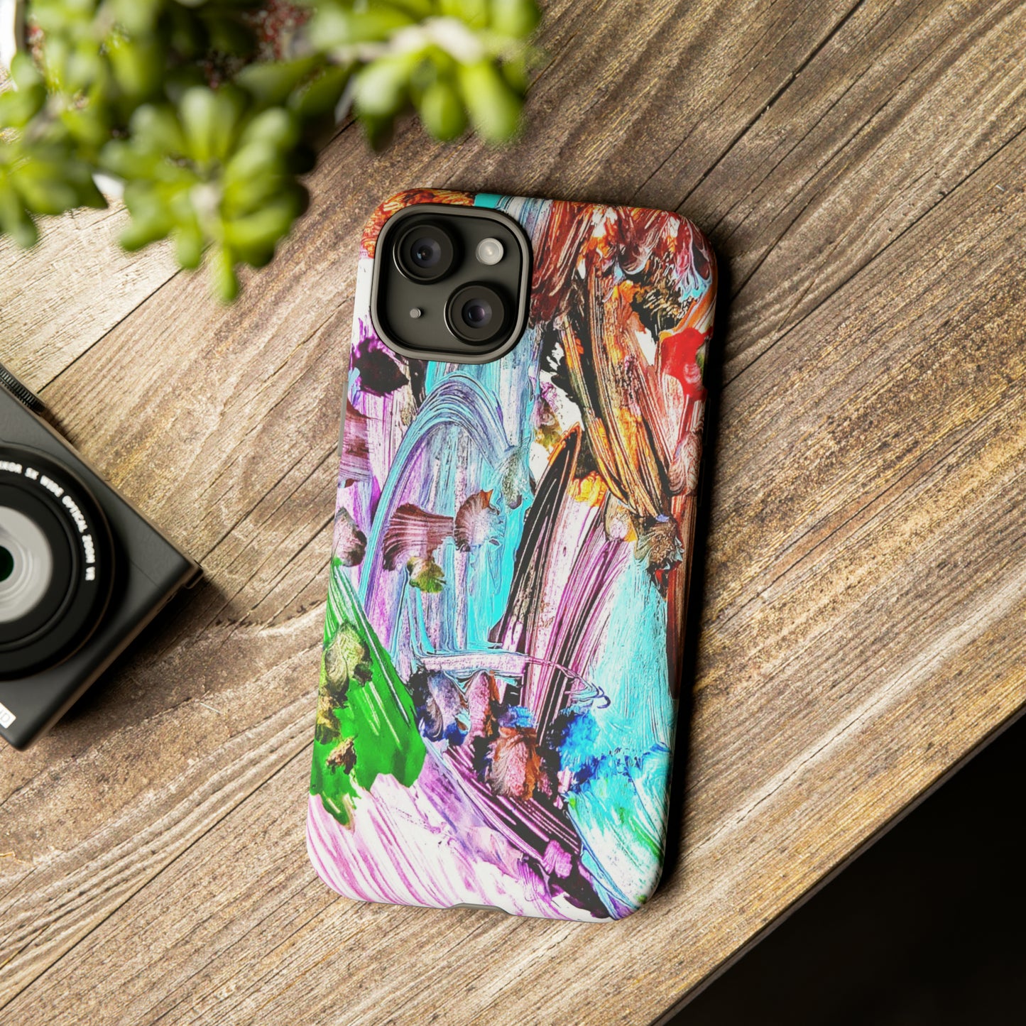 Art-splashed premium-quality protective phone cases