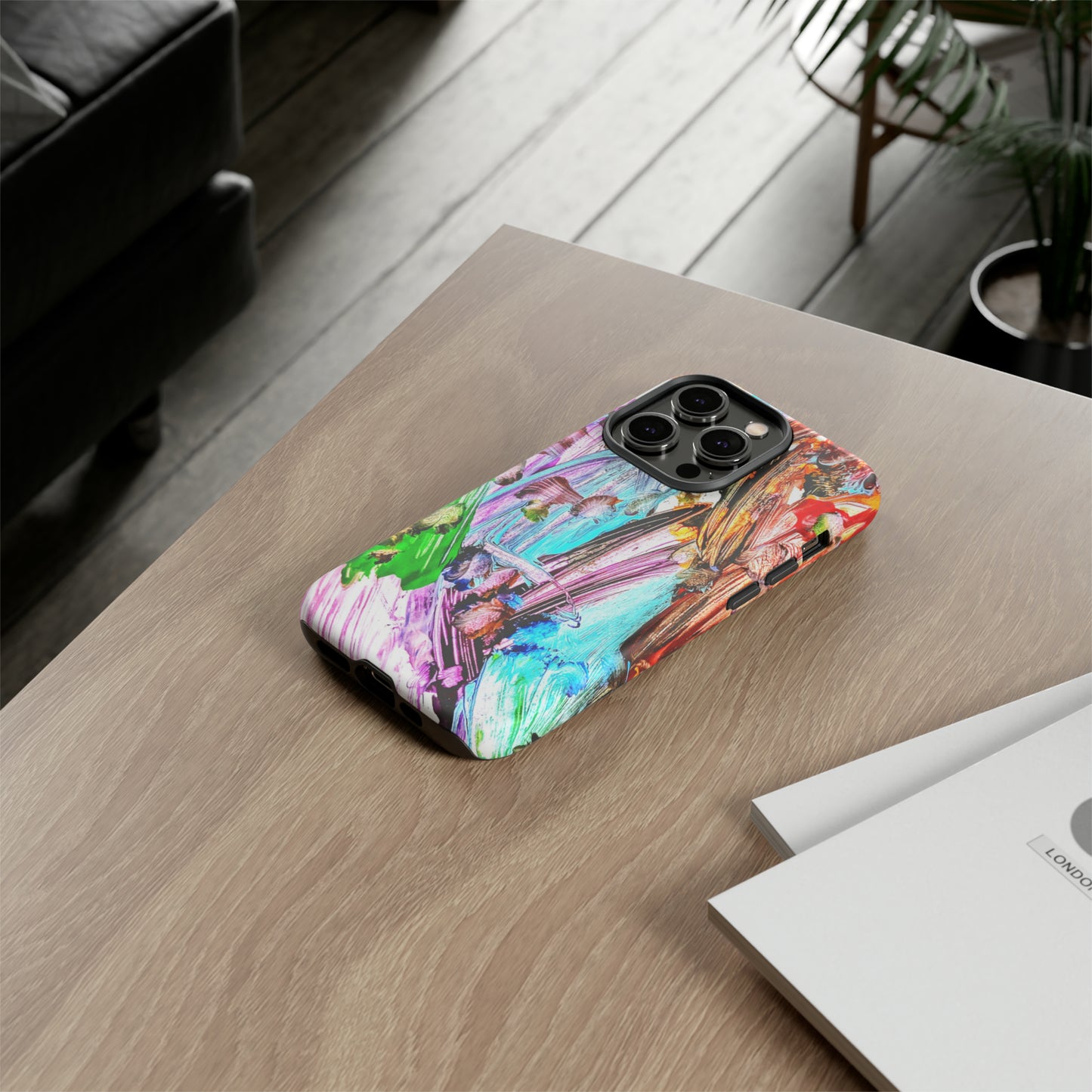 Art-splashed premium-quality protective phone cases