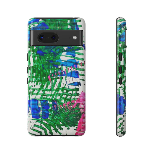 Nature-inspired painted premium-quality protective phone cases