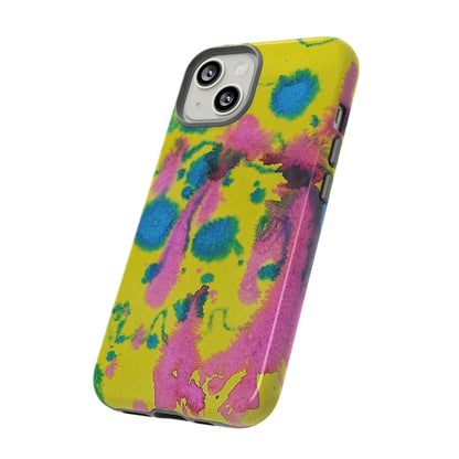 Color splashed premium-quality phone cases