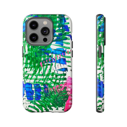 Nature-inspired painted premium-quality protective phone cases