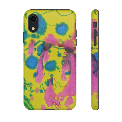 Color splashed premium-quality phone cases