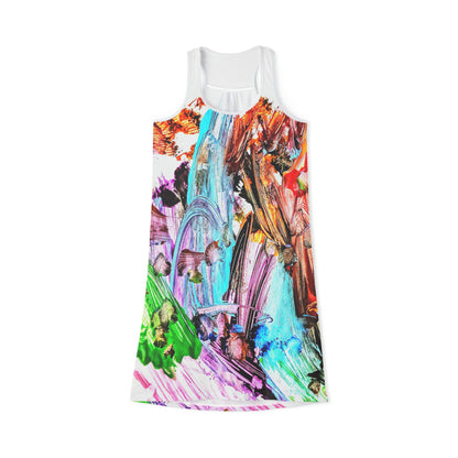 Art-splashed Women's Racerback Dress