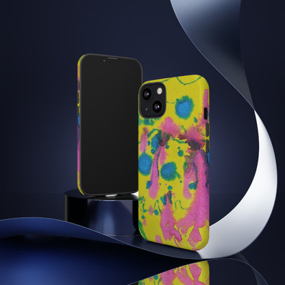 Color splashed premium-quality phone cases