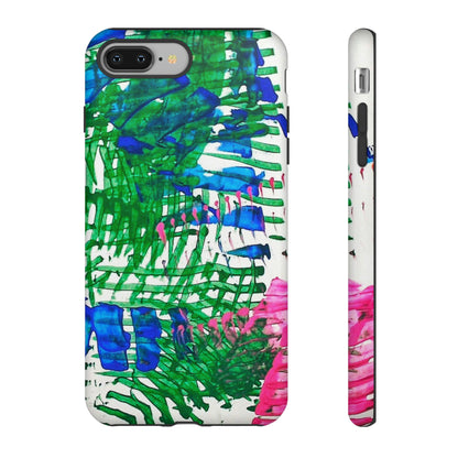 Nature-inspired painted premium-quality protective phone cases