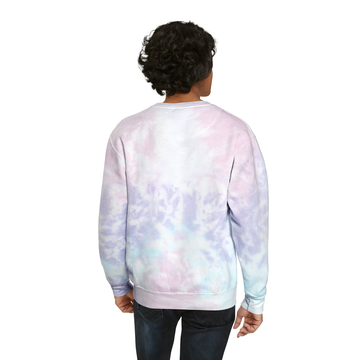 Watercolor Bouquet - Tie-Dye Sweatshirt