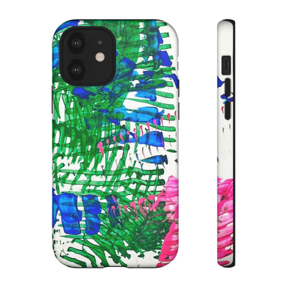 Nature-inspired painted premium-quality protective phone cases