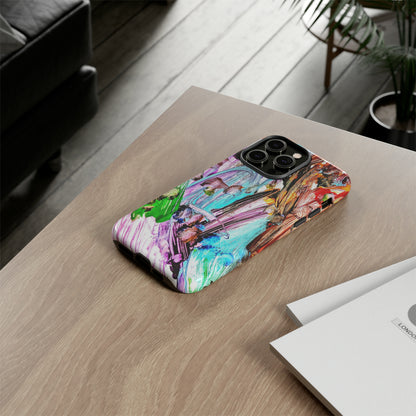 Art-splashed premium-quality protective phone cases