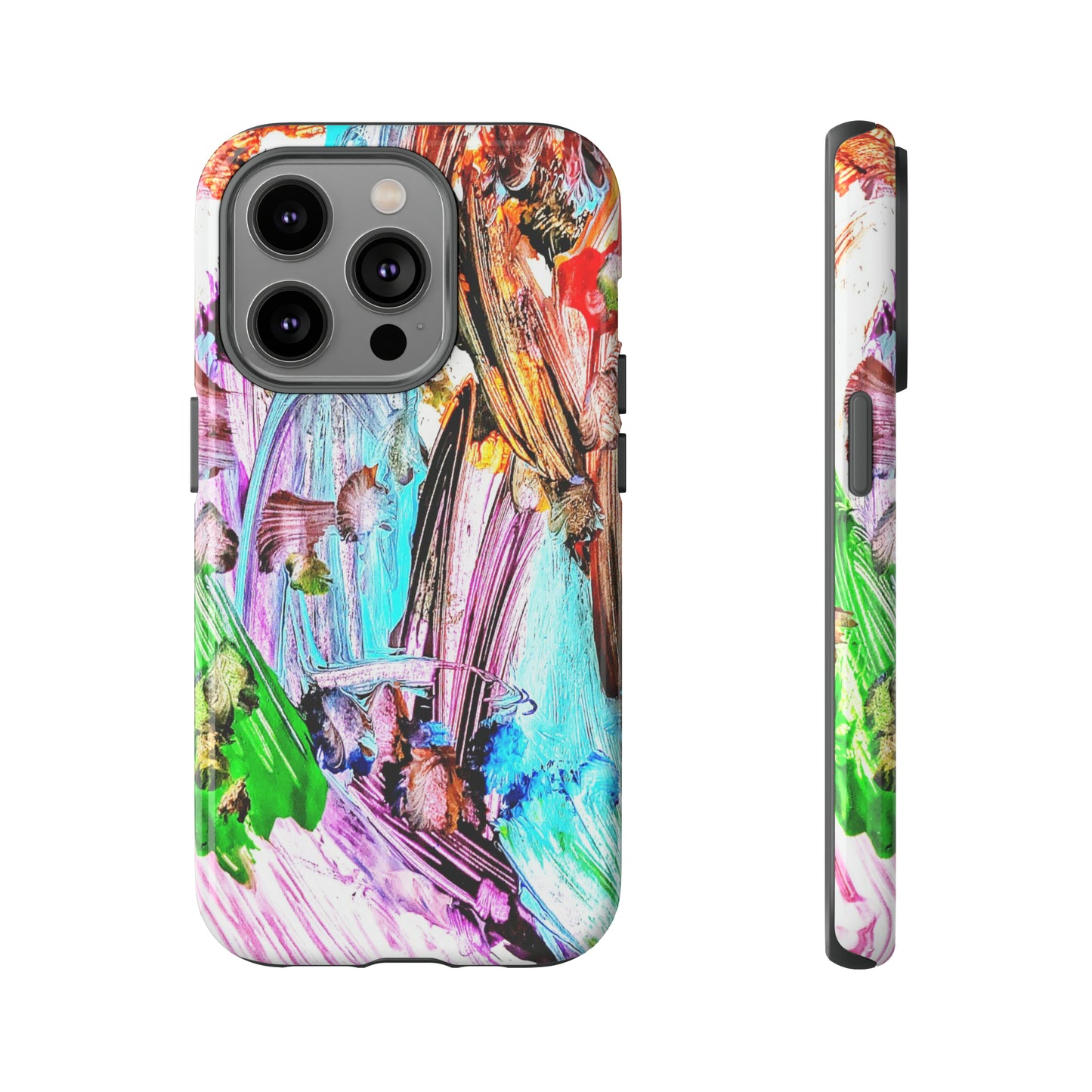 Art-splashed premium-quality protective phone cases