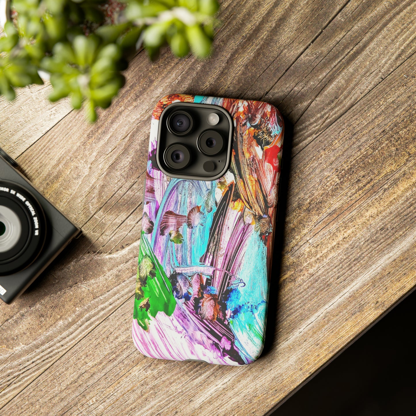 Art-splashed premium-quality protective phone cases