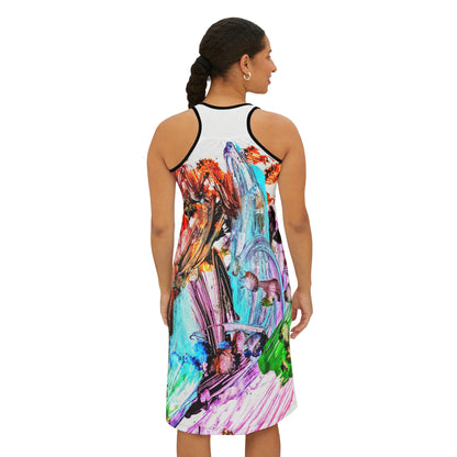 Art-splashed Women's Racerback Dress