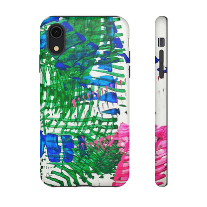 Nature-inspired painted premium-quality protective phone cases