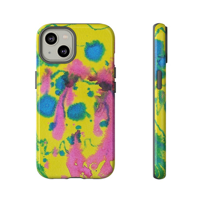 Color splashed premium-quality phone cases