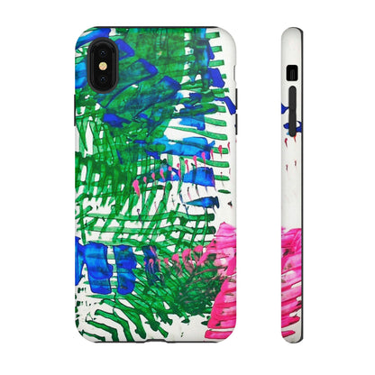 Nature-inspired painted premium-quality protective phone cases