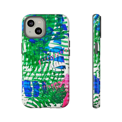 Nature-inspired painted premium-quality protective phone cases