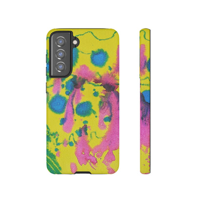 Color splashed premium-quality phone cases