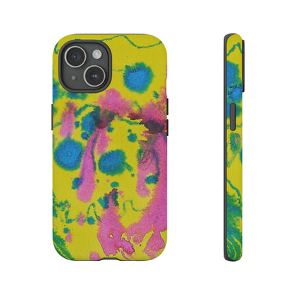 Color splashed premium-quality phone cases