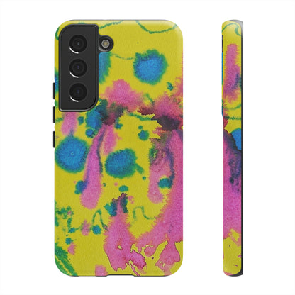 Color splashed premium-quality phone cases