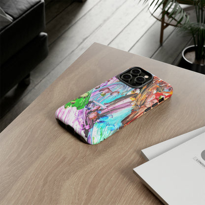 Art-splashed premium-quality protective phone cases