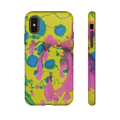 Color splashed premium-quality phone cases