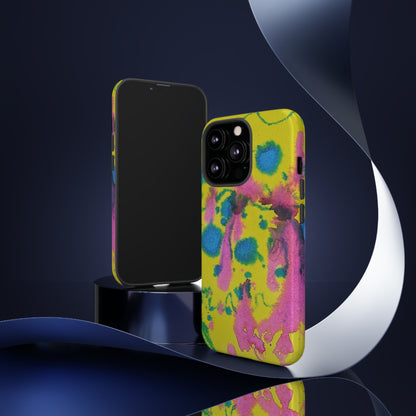 Color splashed premium-quality phone cases