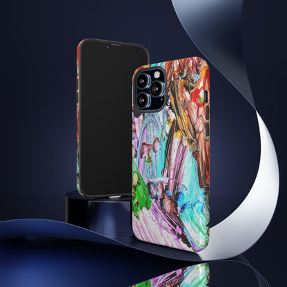 Art-splashed premium-quality protective phone cases