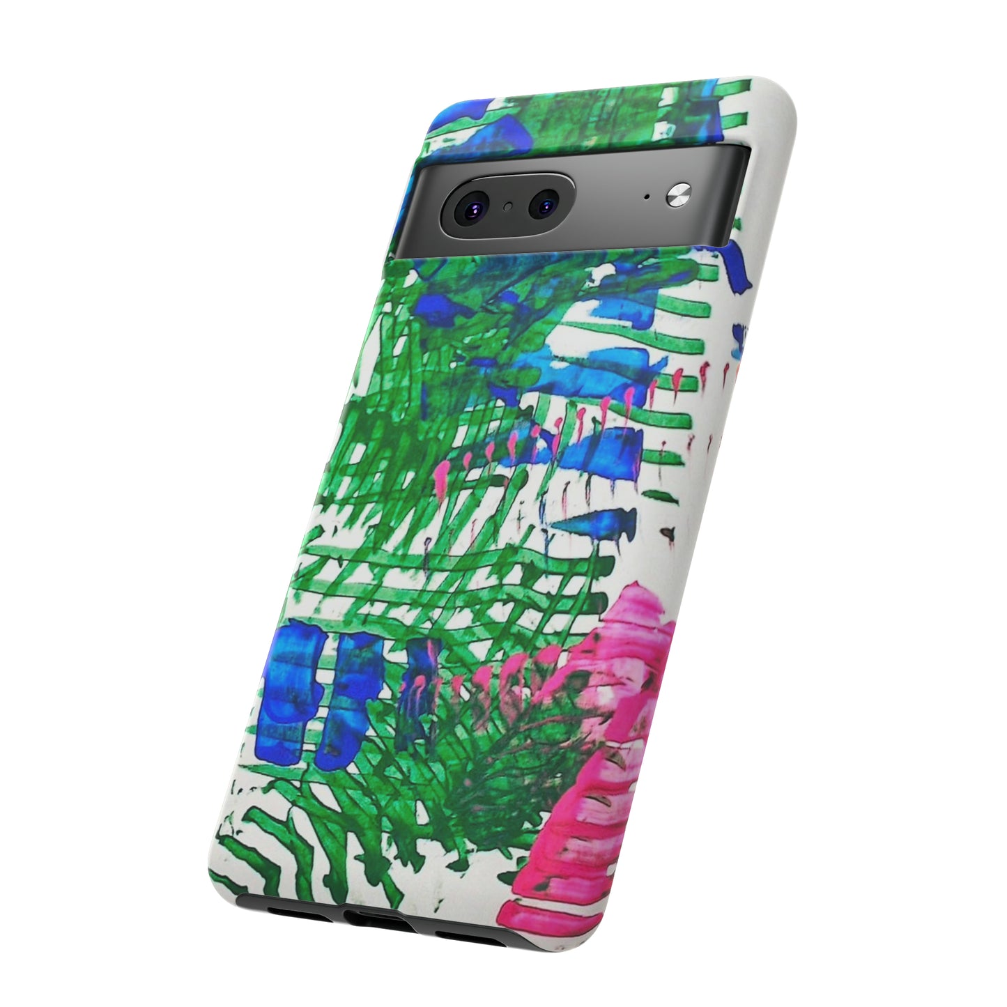 Nature-inspired painted premium-quality protective phone cases