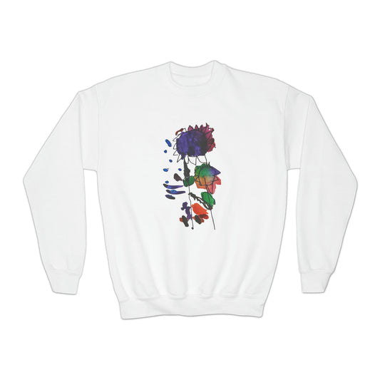 Kids Watercolor Garden Sweatshirt