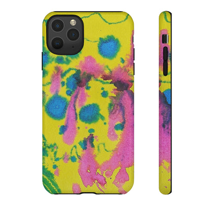 Color splashed premium-quality phone cases