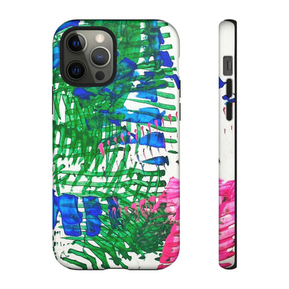 Nature-inspired painted premium-quality protective phone cases