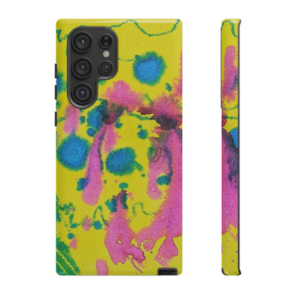 Color splashed premium-quality phone cases