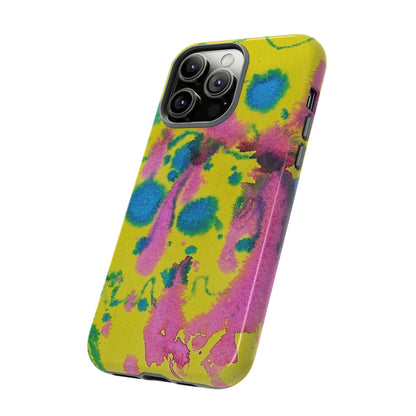 Color splashed premium-quality phone cases